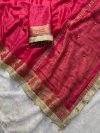 Ktd 3030 Fandy Chiffon With Ghughri Hand Work Saree